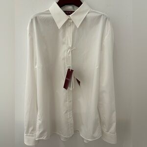 Gucci Women’s White Cotton Blouse
